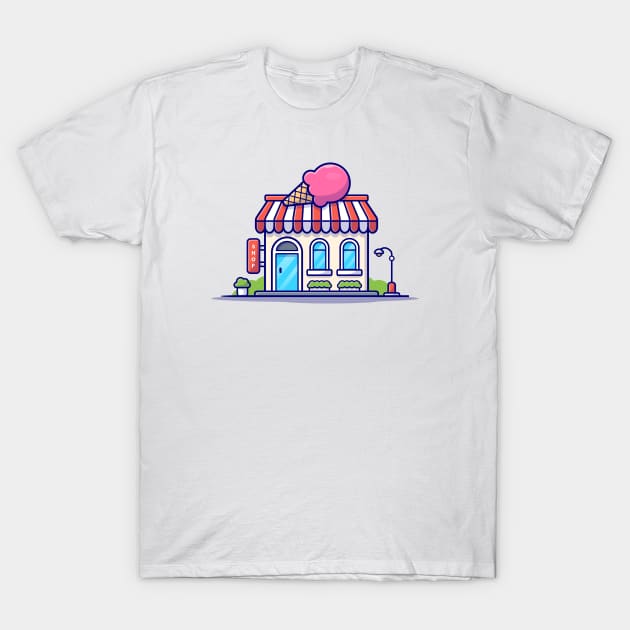 Ice Cream Shop T-Shirt by Catalyst Labs